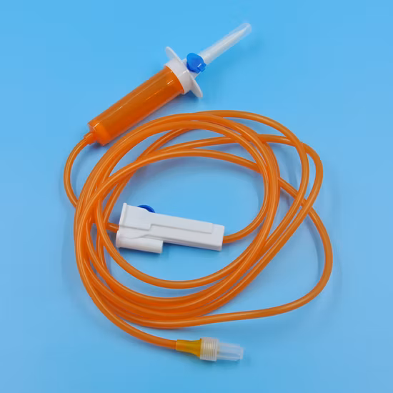 Disposable Sterile Medical IV Administration Set Infusion Set