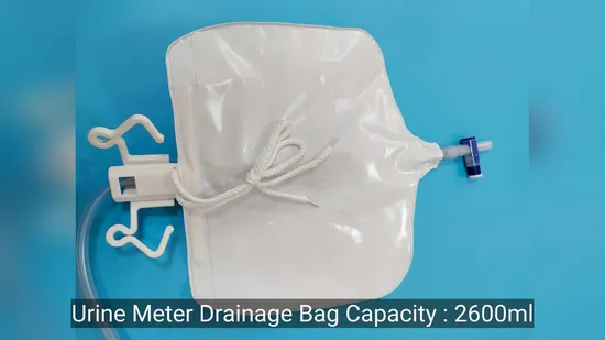 Urine Meter, Medical Urinary Drainage Collection Bag, 2600ml +500ml 