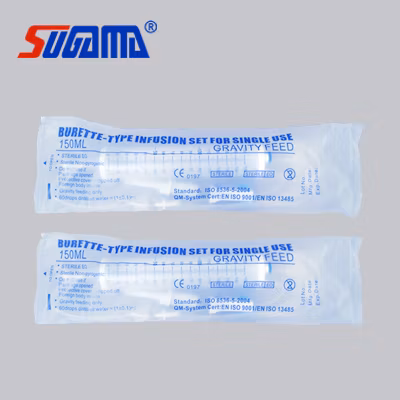Free Sample Medical Supplies IV Infusion Set with Needle